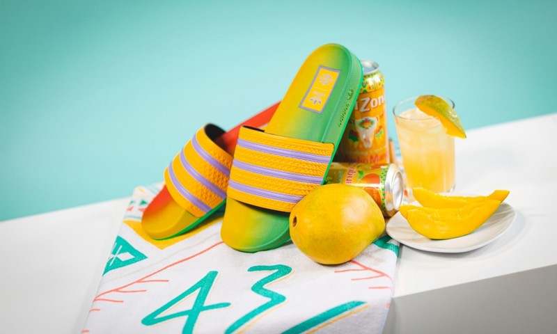 Arizona x adidas Adilette Mucho Mango FV2719 Grailify